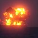 Greek Oil Tanker Sounion On Fire