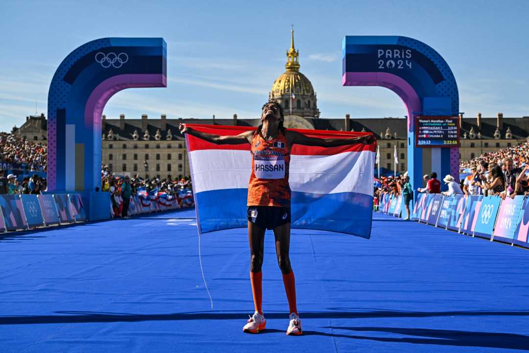 Hassan Wins Olympic Marathon With Record Time