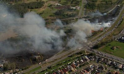 Horningsea Park Grass Fire