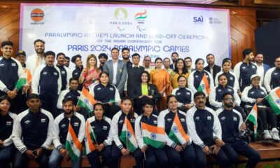 Indian Paralympic Athletes Send Off Ceremony