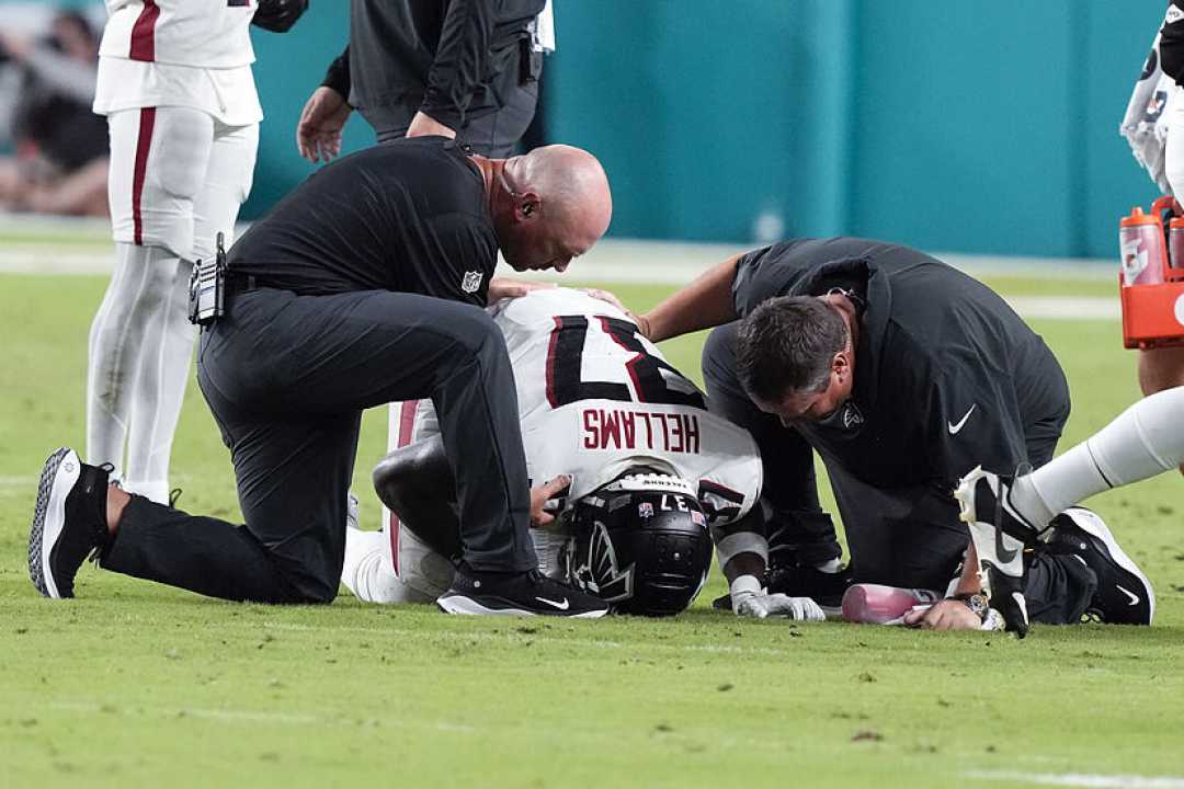 Injured Football Player