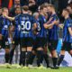 Inter Milan Players During Match Against Atalanta