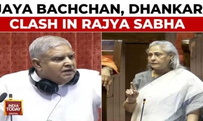 Jaya Bachchan And Rajya Sabha Chairman In Heated Exchange