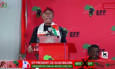 Julius Malema Speaking At Eff Meeting