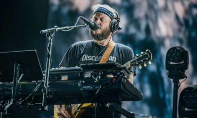 Justin Vernon Strikes A Chord At Harris And Walz Rally In Eau Claire