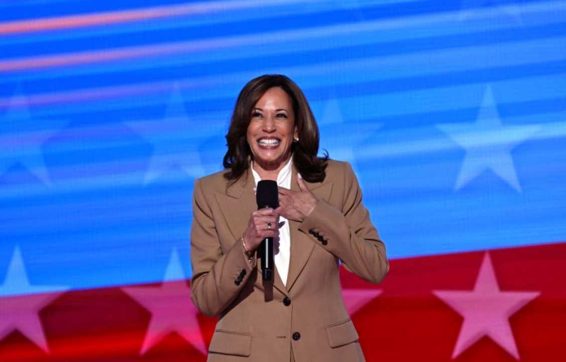 Kamala Harris At Democratic National Convention