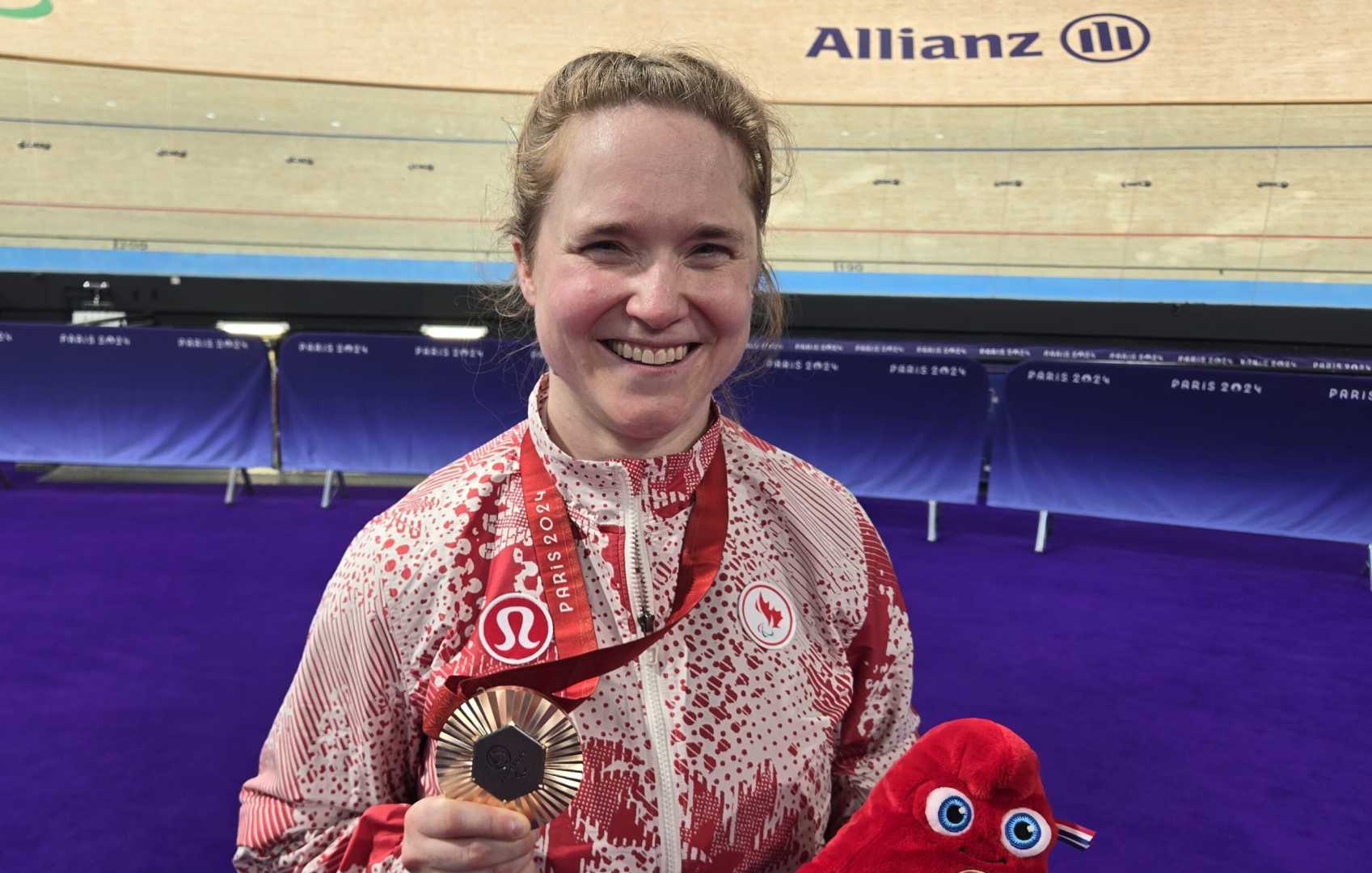 Kate O'brien Cycling Medal 2024 Paralympics