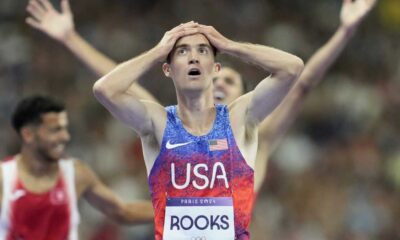 Kenneth Rooks Claims Silver In Steeplechase At Paris Olympics