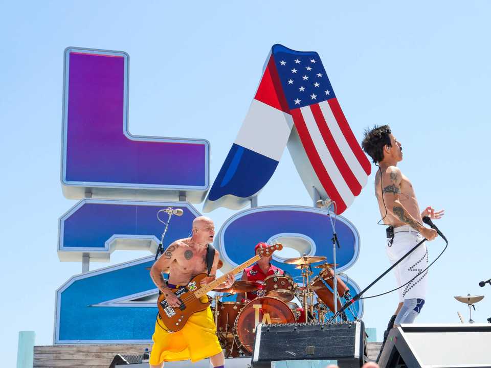 Kiedis Celebrates L.a. Ahead Of 2028 Olympics