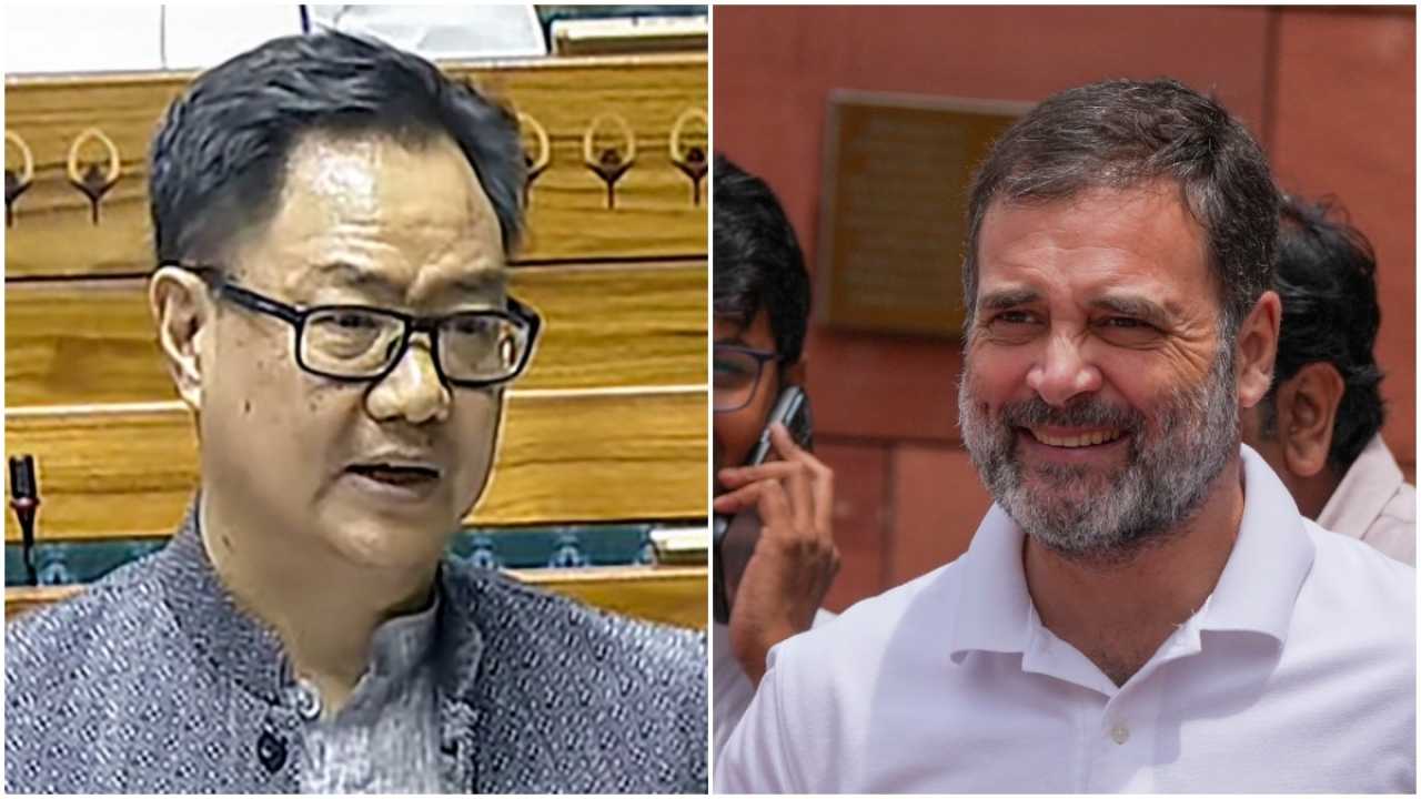 Kiren Rijiju Criticizes Rahul Gandhi