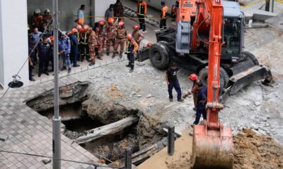 Kuala Lumpur Sinkhole Rescue Efforts