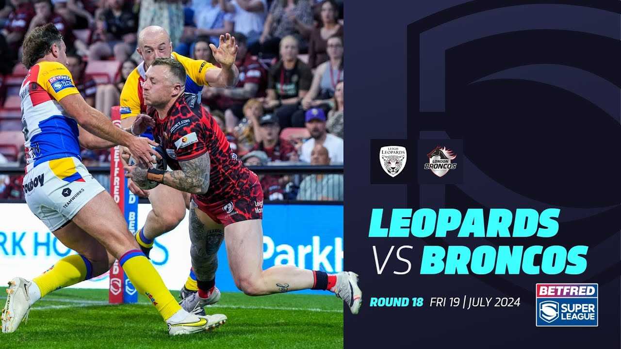 London Broncos Vs Leigh Leopards Match