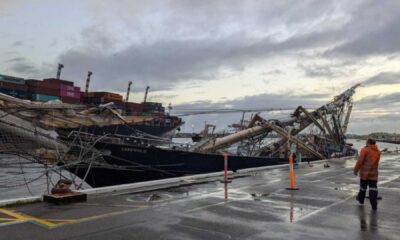 Maersk Container Ship Leeuwin Damage