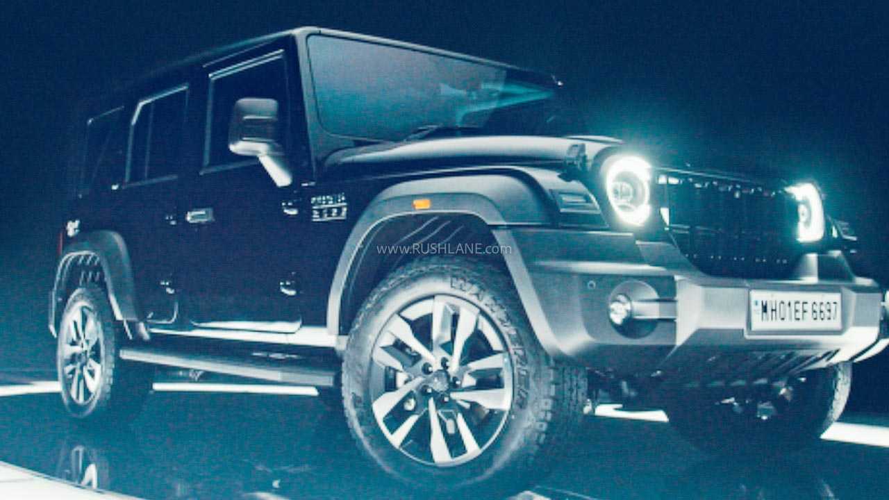 Mahindra Launches New Five Door Thar Roxx