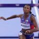 Masai Russell Takes Gold In Thrilling 100m Hurdles Finish