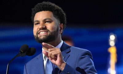 Maxwell Frost Speaking At The Dnc