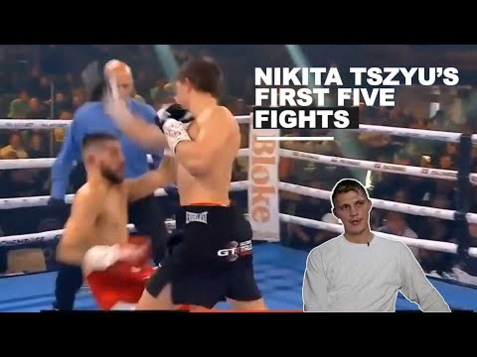 Nikita Tszyu Boxing In The Ring