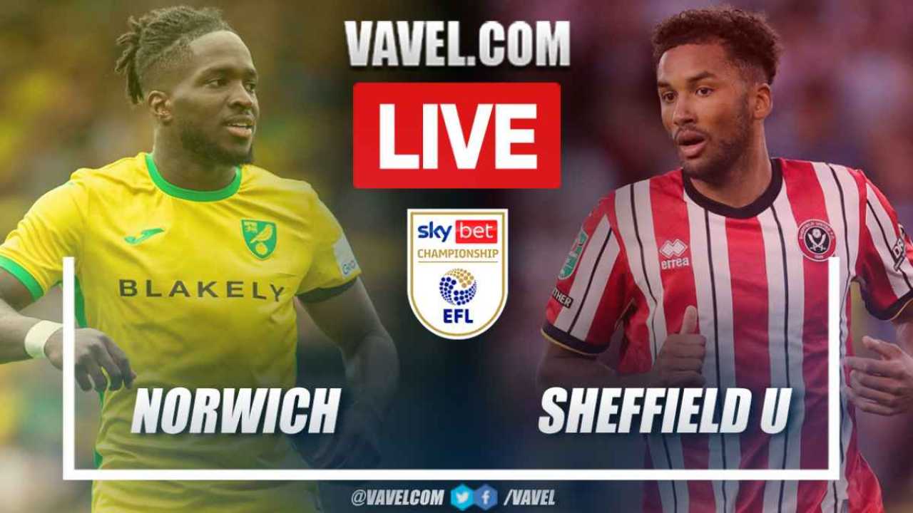 Norwich City Vs Sheffield United Match Or Norwich City Draws 1 1 Against Sheffield United At Carrow Road