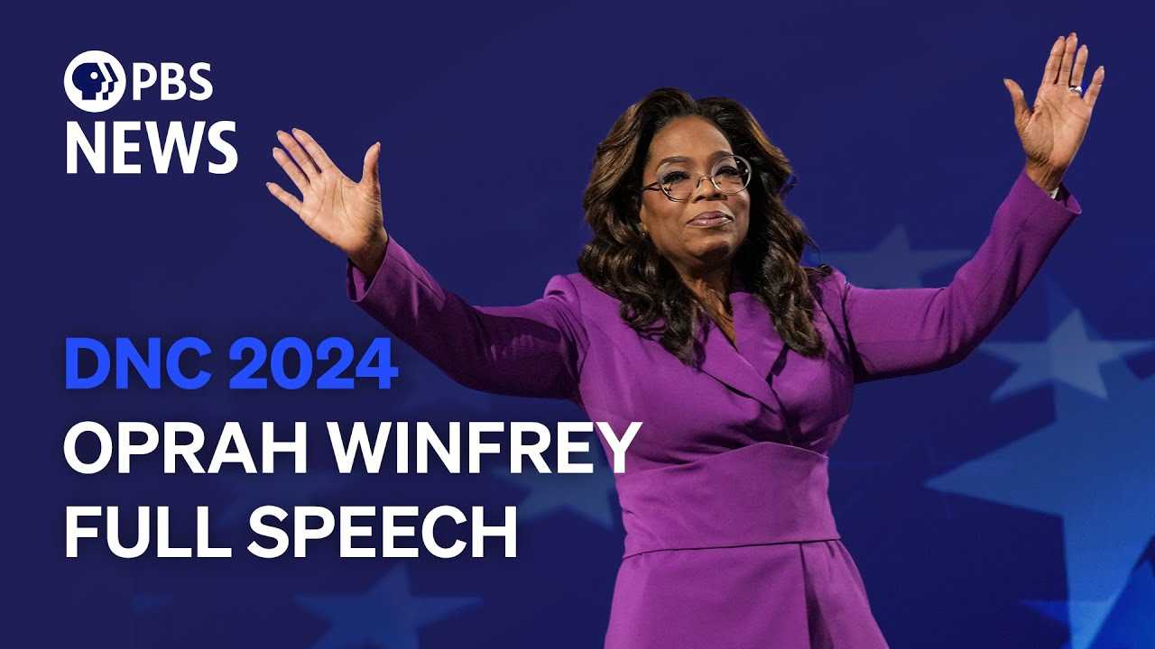 Oprah Winfrey Democratic National Convention