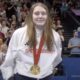 Poppy Maskill Winning Gold Medal