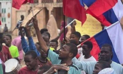 Protests Take A Turn With Russian Flags In Nigeria