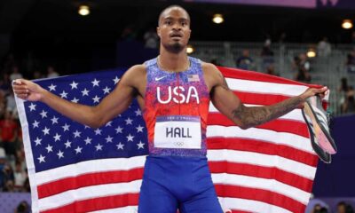 Quincy Hall Strikes Gold In Men's 400m At The Olympics