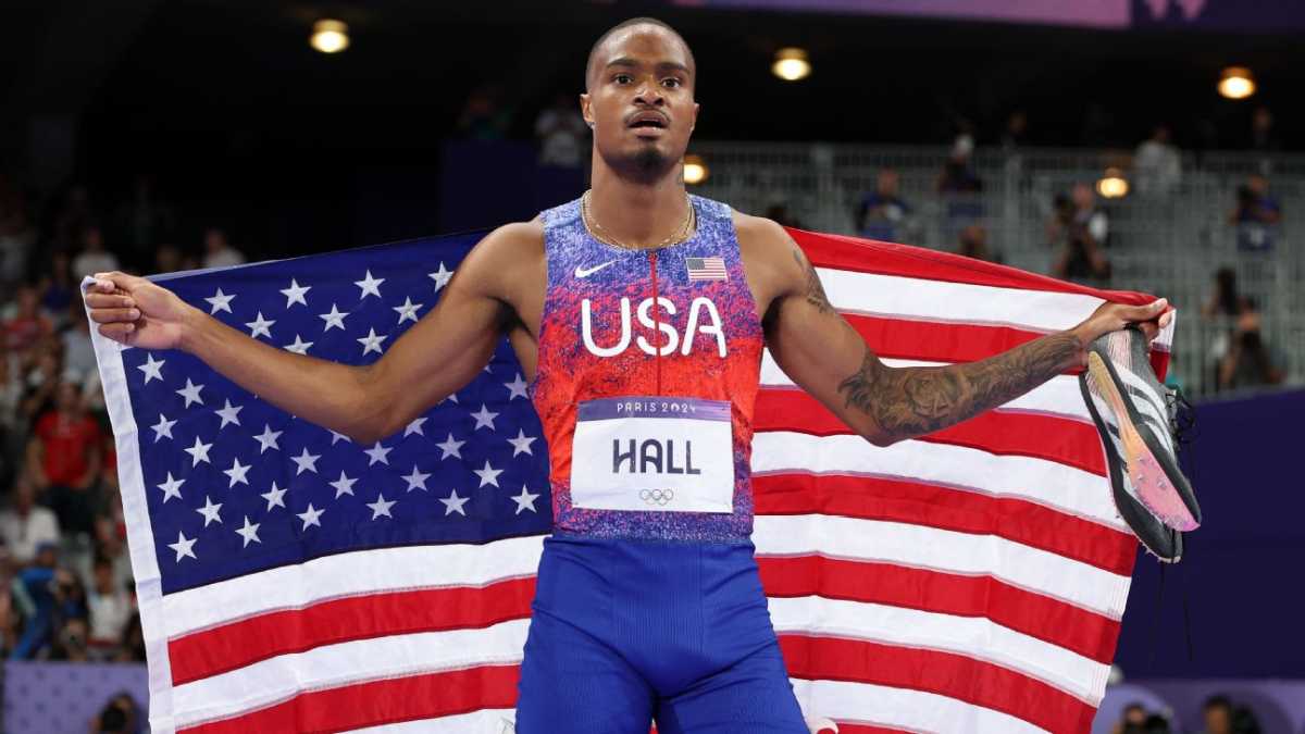 Quincy Hall Strikes Gold In Men's 400m At The Olympics