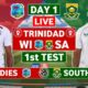 Rain Delays West Indies Vs South Africa First Test In Trinidad