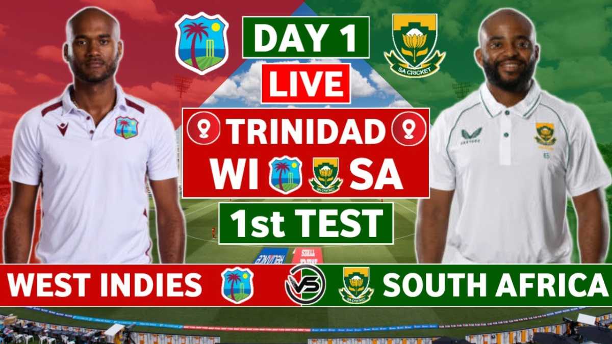 Rain Delays West Indies Vs South Africa First Test In Trinidad