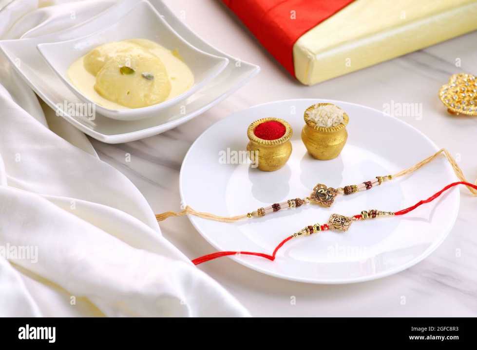 Rakshabandhan Celebration With Rakhis And Sweets