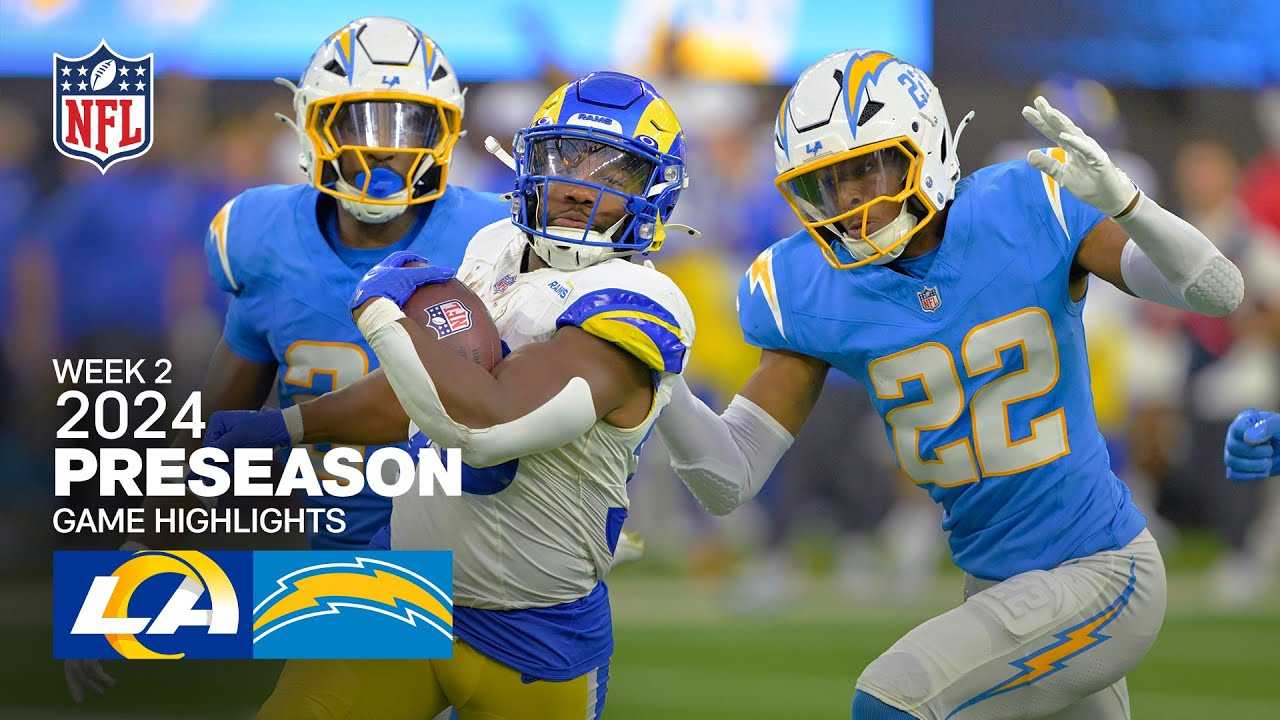 Rams Secure Win Over Chargers In Preseason Match