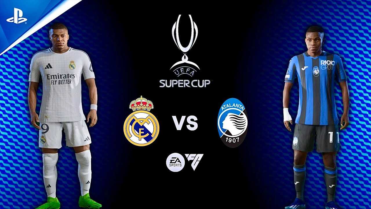 Real Madrid Vs Atalanta In Uefa Super Cup