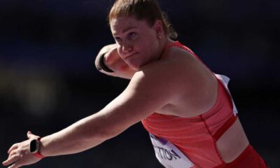 Sarah Mitton Advances To Shot Put Final