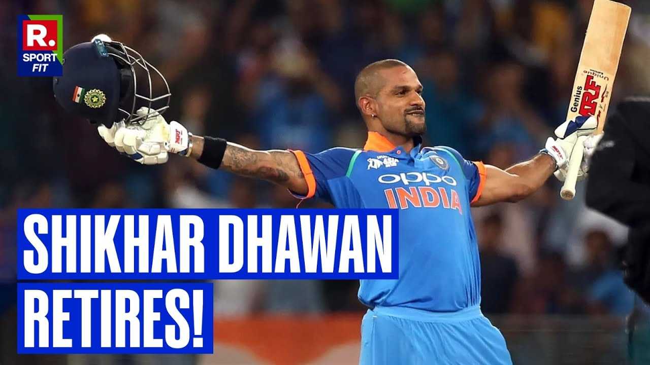 Shikhar Dhawan Retirement Celebration Cricket