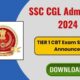 Ssc Cgl 2024 Admit Card