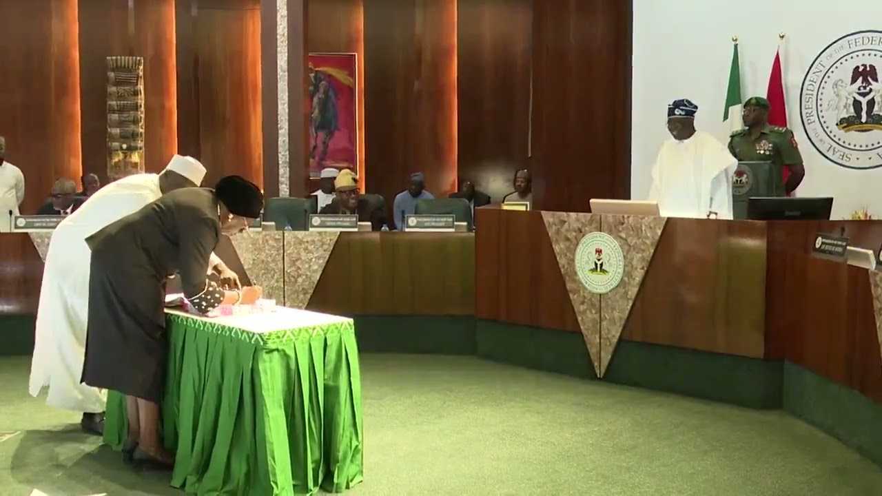 Swearing In Ceremony Nigeria Chief Justice