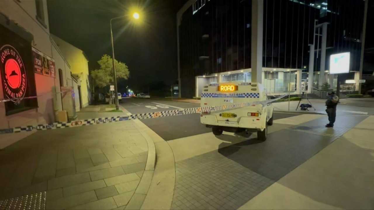 Sydney Parramatta Shooting Crime Scene