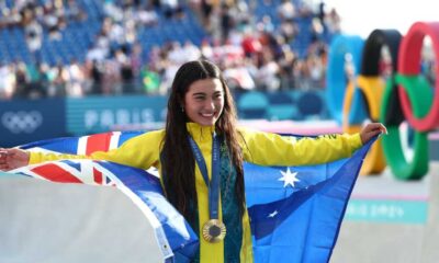 Teen Skateboarder Arisa Trew Makes History At Paris Olympics