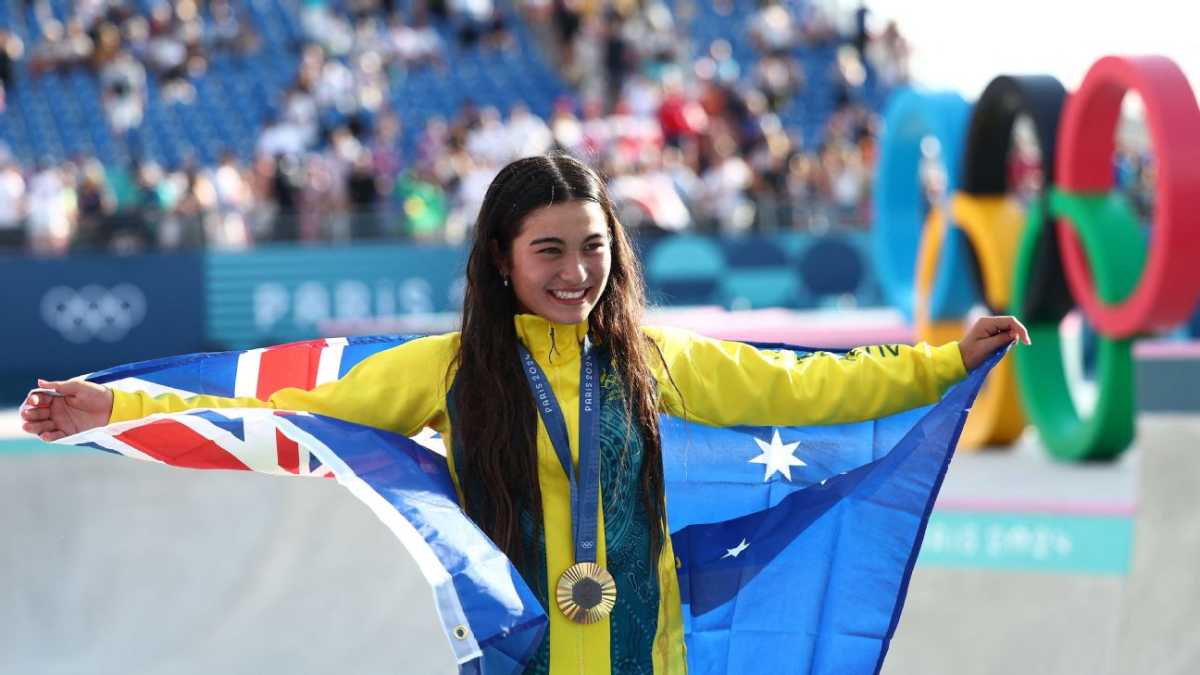 Teen Skateboarder Arisa Trew Makes History At Paris Olympics