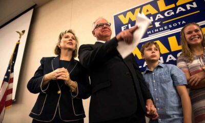 Tim Walz With Family