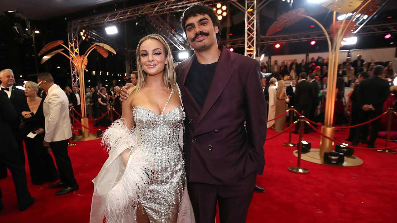 Tony Armstrong Shines At Logies With Girlfriend