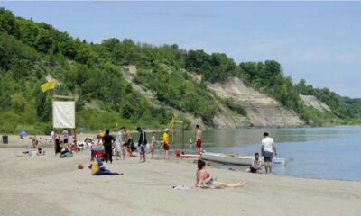 Toronto Public Beach Swimming