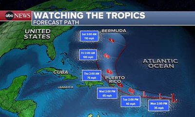 Tropical Storm Ernesto Approaches Puerto Rico