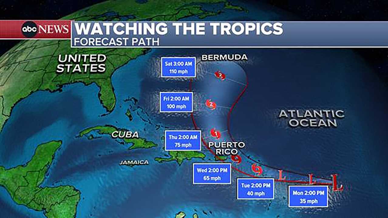 Tropical Storm Ernesto Approaches Puerto Rico