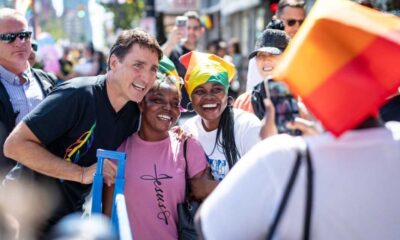 Trudeau Stops By Vancouver Pride Parade Festivities