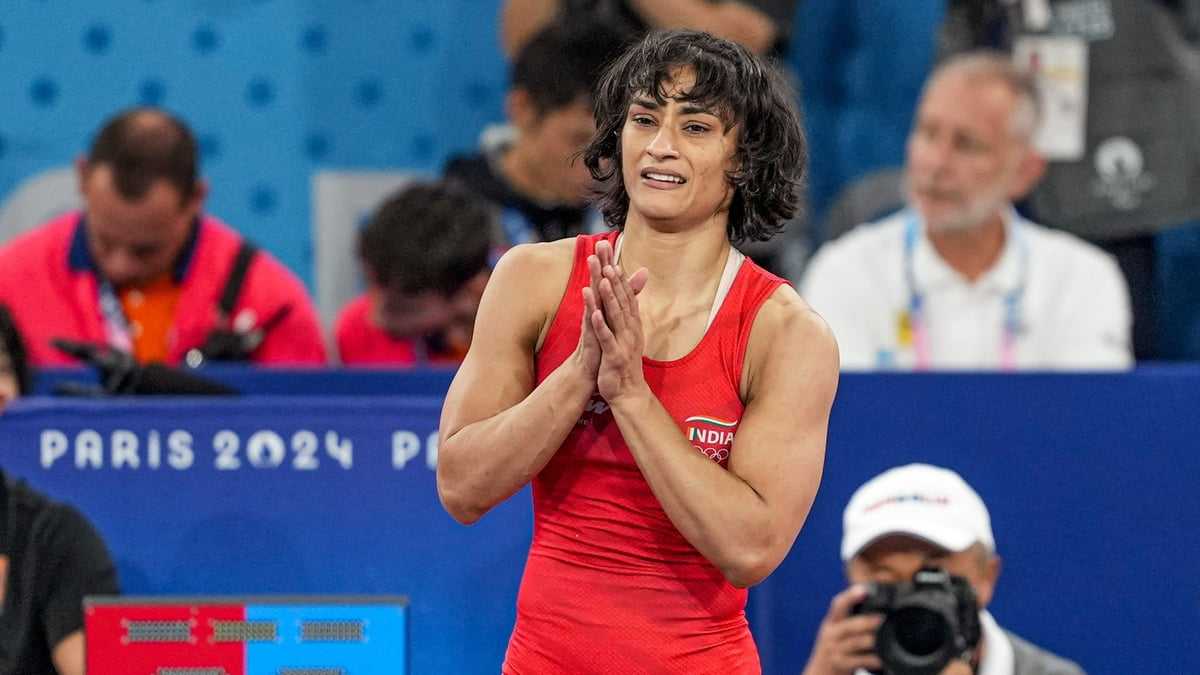 Vinesh Phogat Appeals For Joint Silver Medal After Disqualification At Paris Olympics