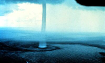 Waterspout Over Water