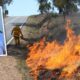 Wollongong Grass Fire Firefighters