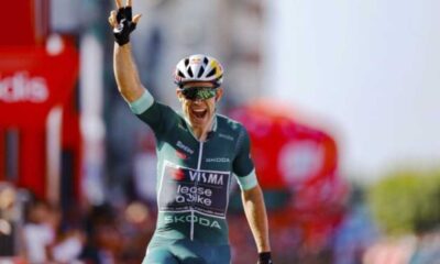 Wout Van Aert Vuelta A España Finish Line