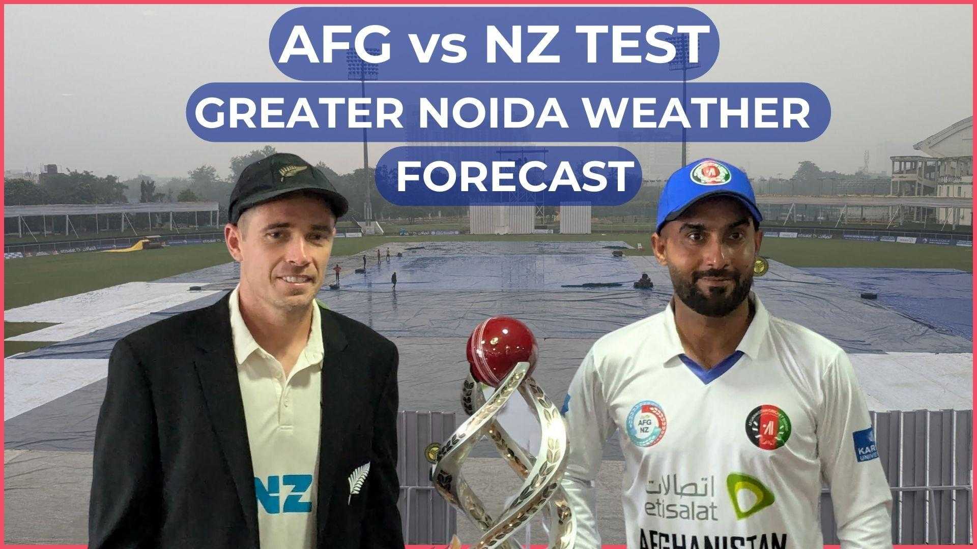 Afghanistan Vs New Zealand Test Match 2024